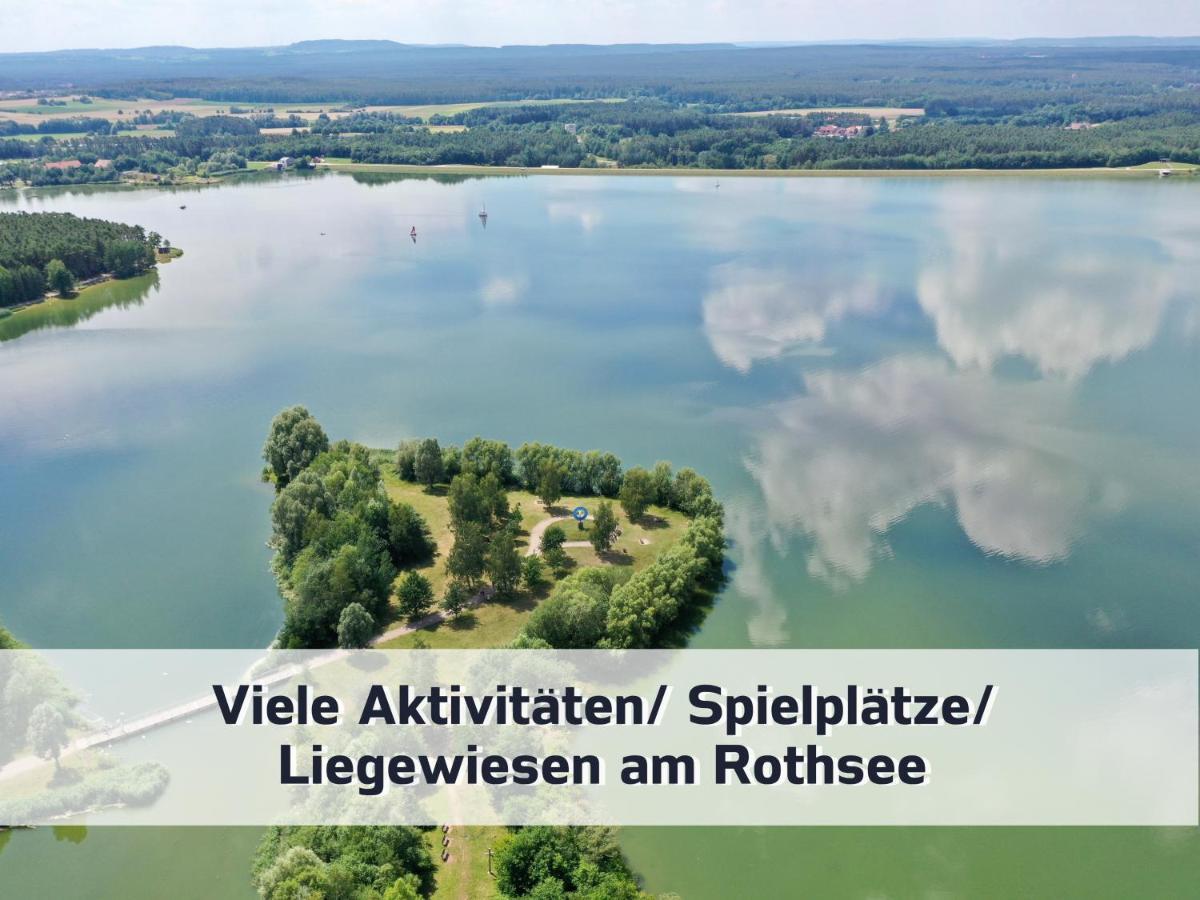 רות' Ferienhaus Rothsee-Oase Ideale Ausgangslage Mit Tollem Ausblick, Sauna Und Privatem Garten מראה חיצוני תמונה